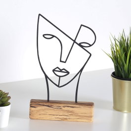 Aberto Design Objeto Decorativo M-034 Negro